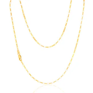 9ct Yellow Gold Fancy 26 Gauge 45cm Chain