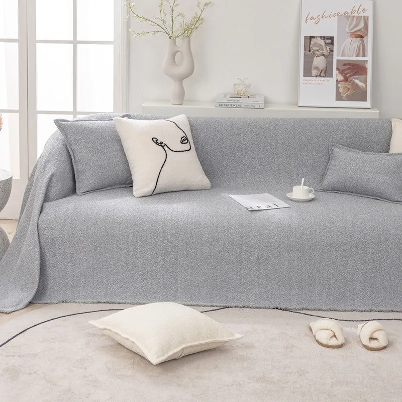 Alaina Versatile Sofa Couch Cover Blanket