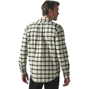 Alaskan Guide men's Filson shirt, Cream/Black