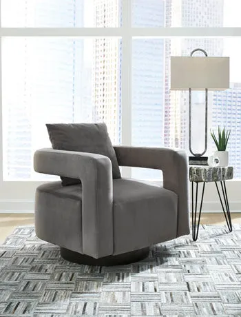 Alcoma Swivel Accent Chair - Versatile Seating