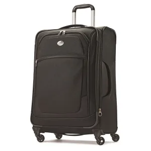 American Tourister Black ILite Extreme Expandable 25" Spinner Upright