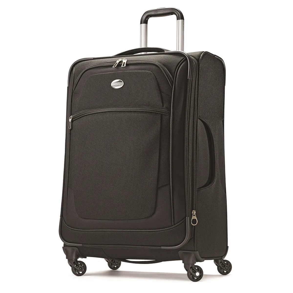 American Tourister Black ILite Extreme Expandable 25" Spinner Upright