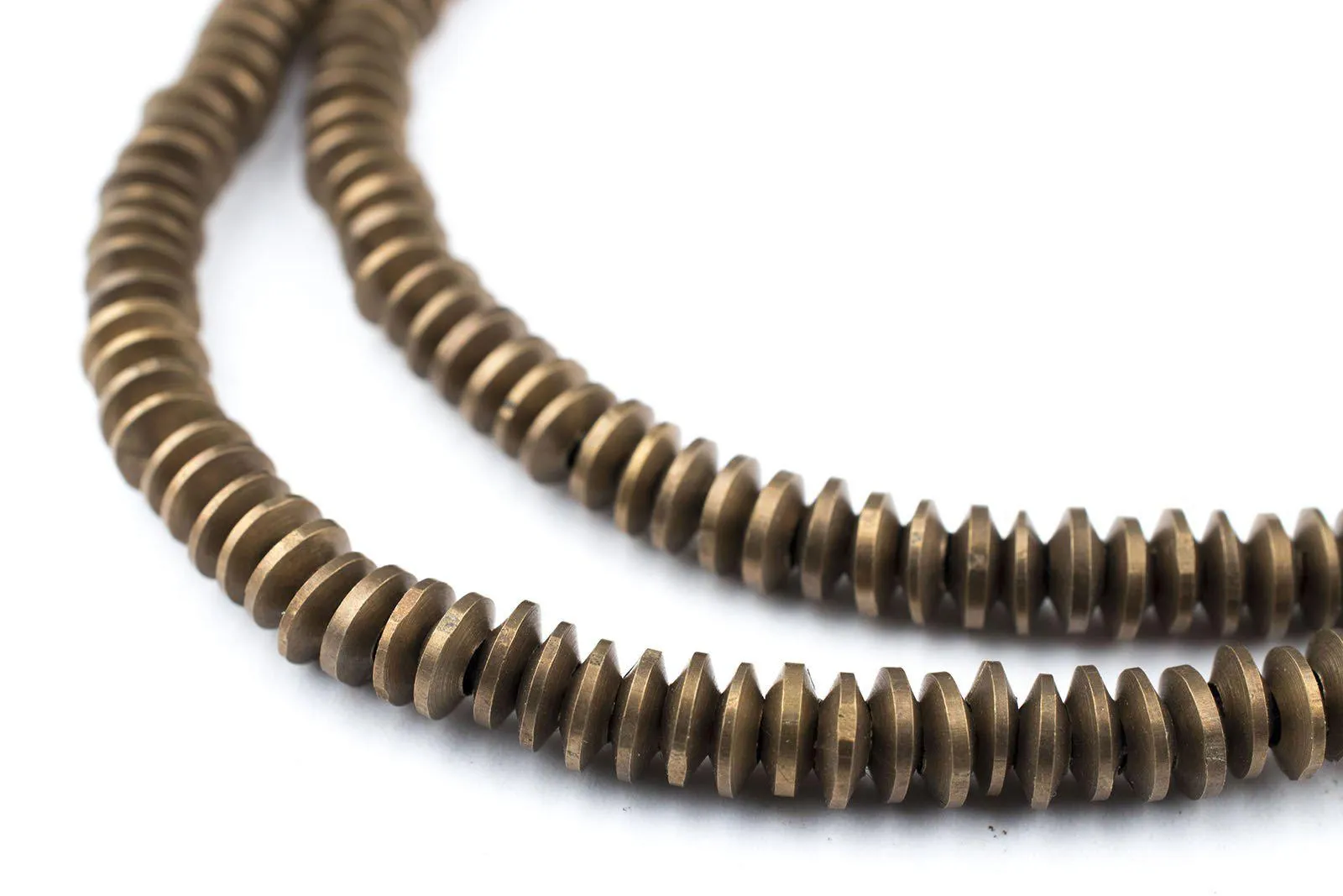 Antiqued Brass Saucer Beads (5mm)