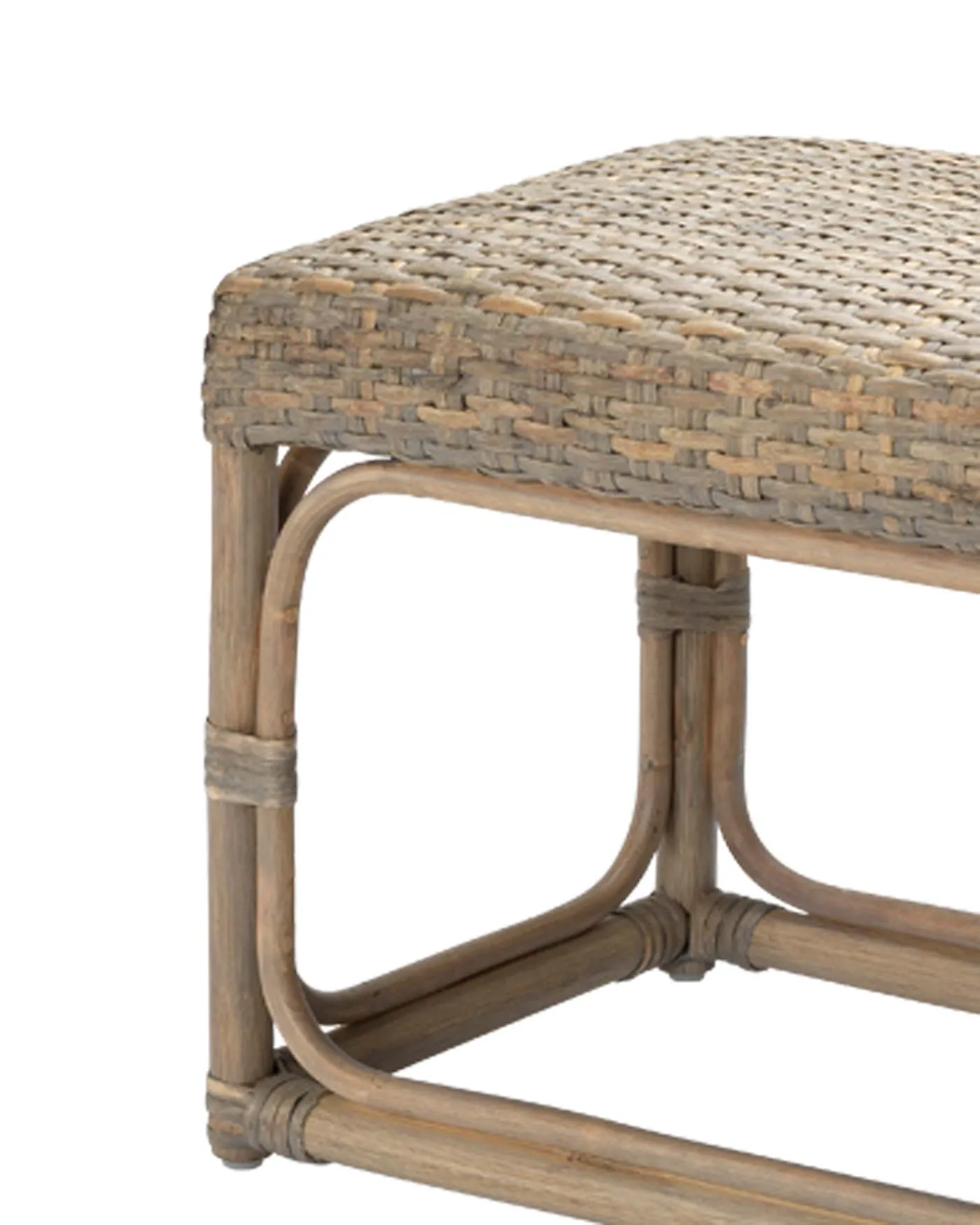 Avery Bench - Grey