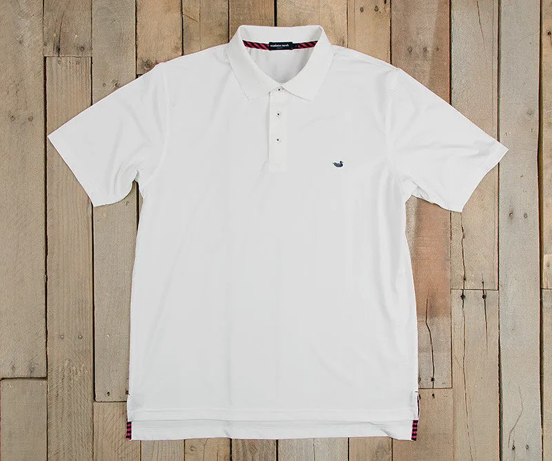 Bermuda Performance Polo - White