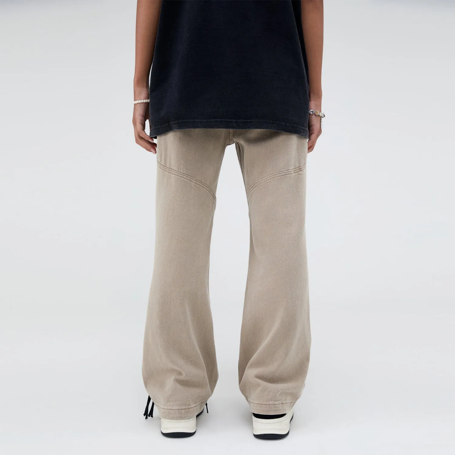 Braided String Regular Fit Pants