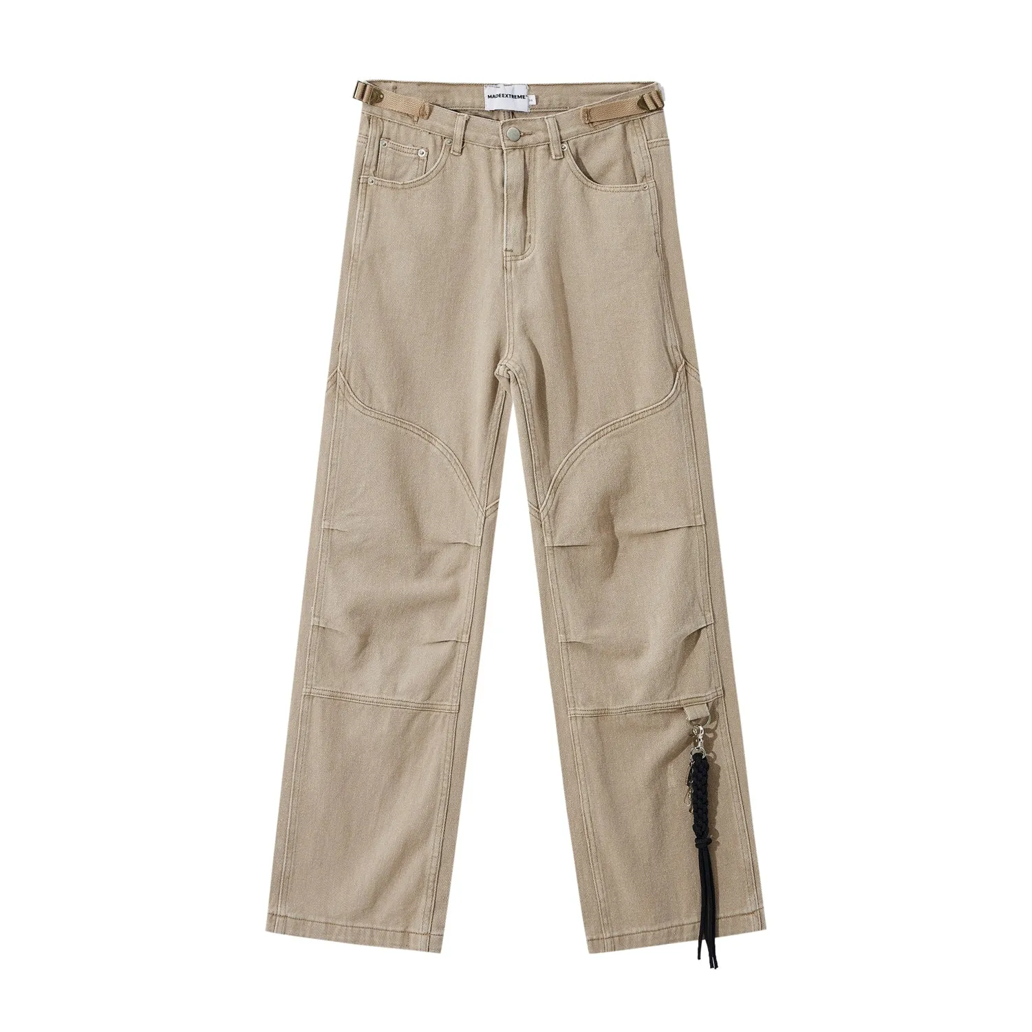 Braided String Regular Fit Pants