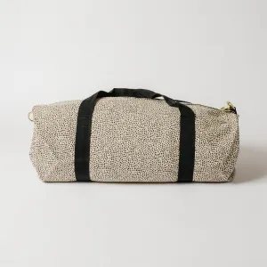 Cheetah Seersucker Weekend Duffel Bag