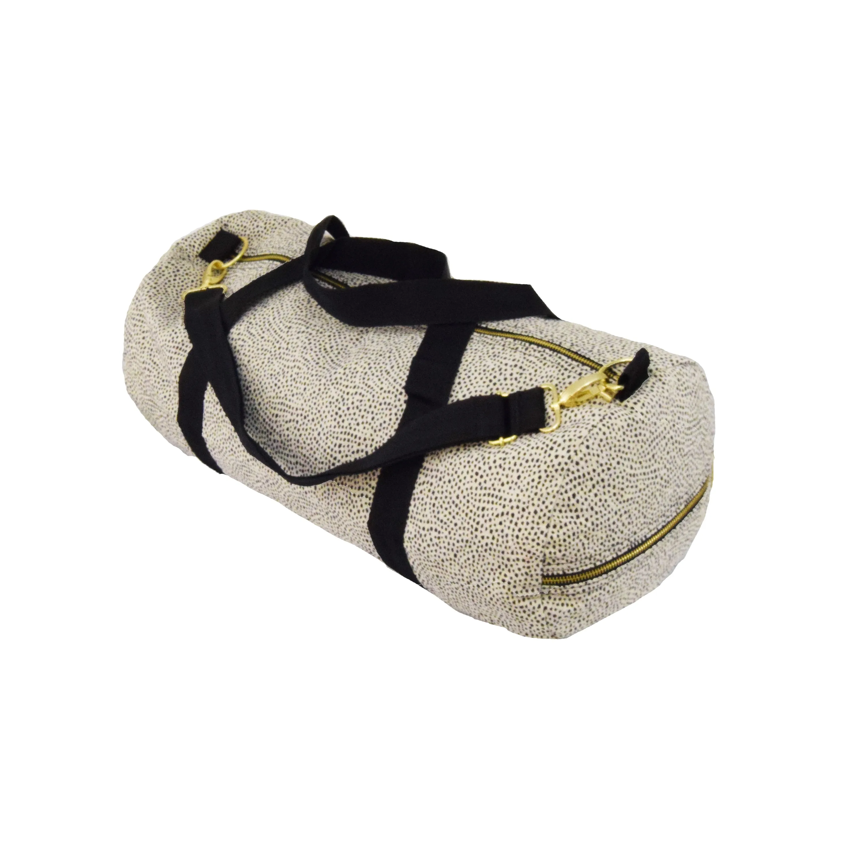 Cheetah Seersucker Weekend Duffel Bag