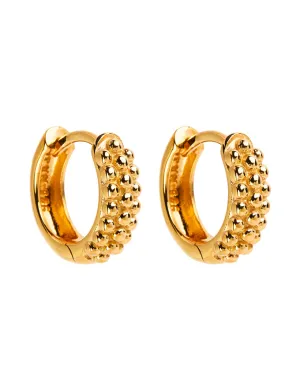Chia Huggie Earring Gold