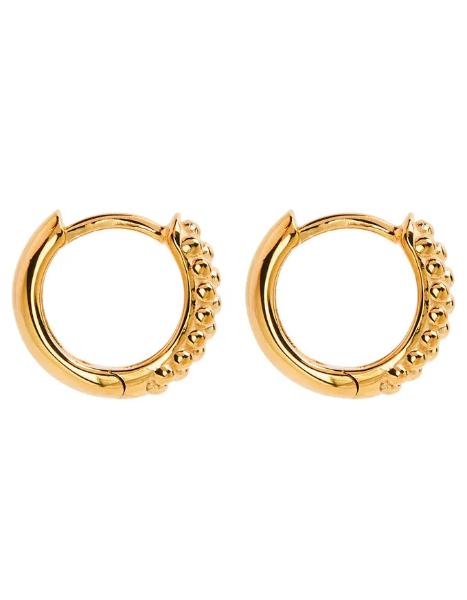 Chia Huggie Earring Gold