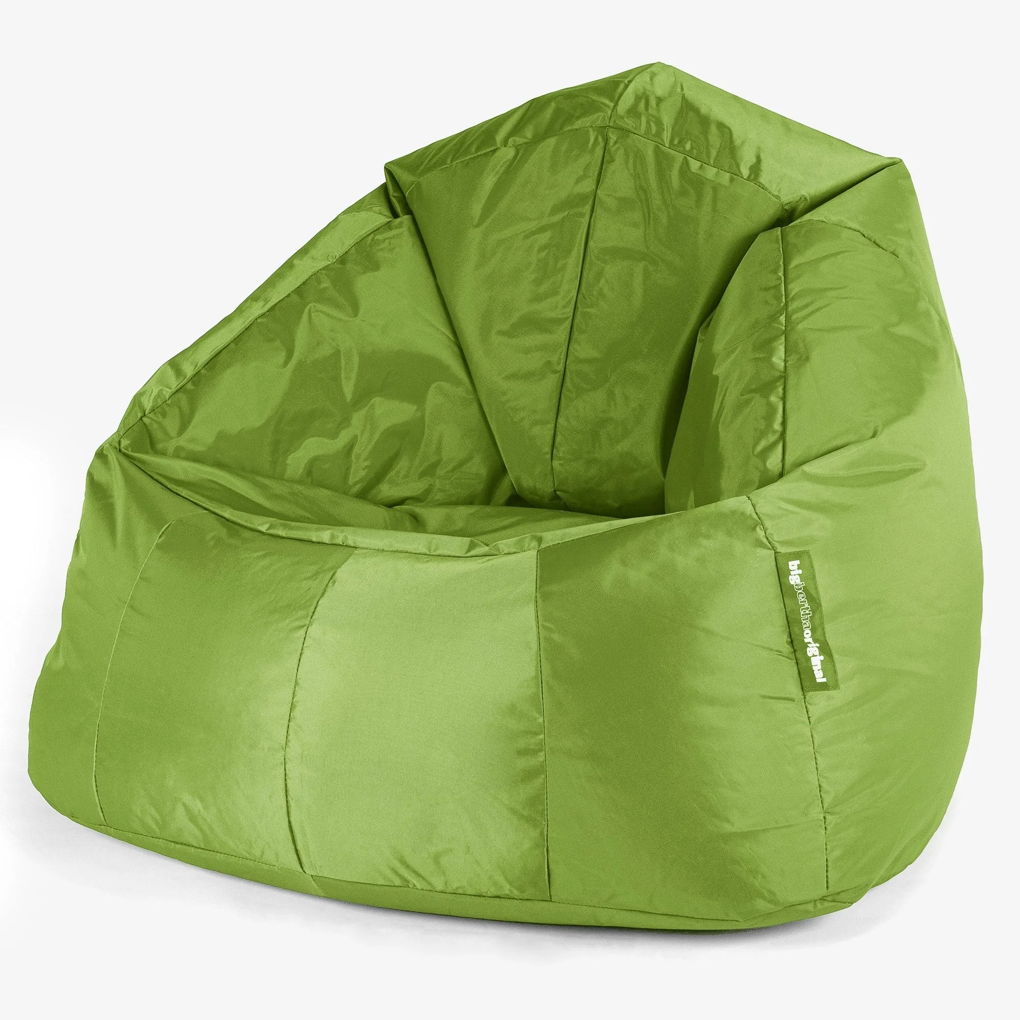 Children's Cocoon Waterproof Bean Bag 2-6 yr - SmartCanvas™ Lime Green