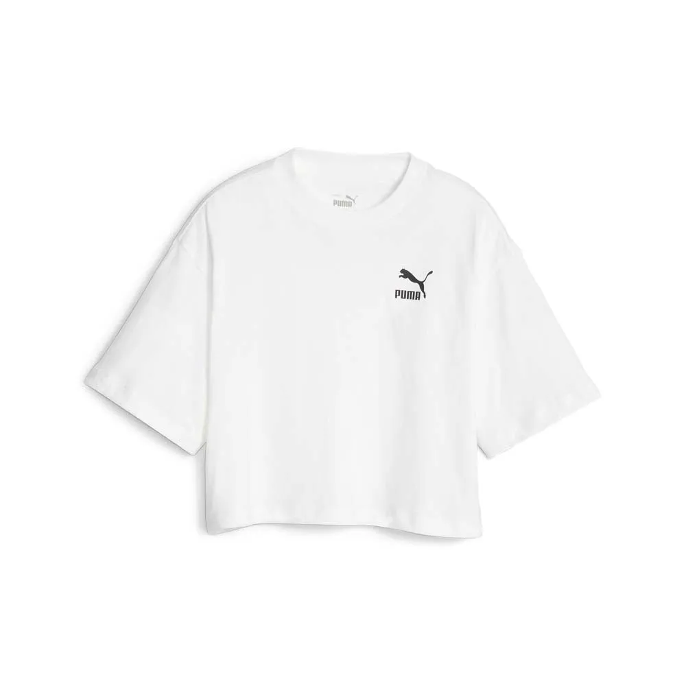 Classics Cropped Crew Neck Short Sleeve T-Shirt (Youth)