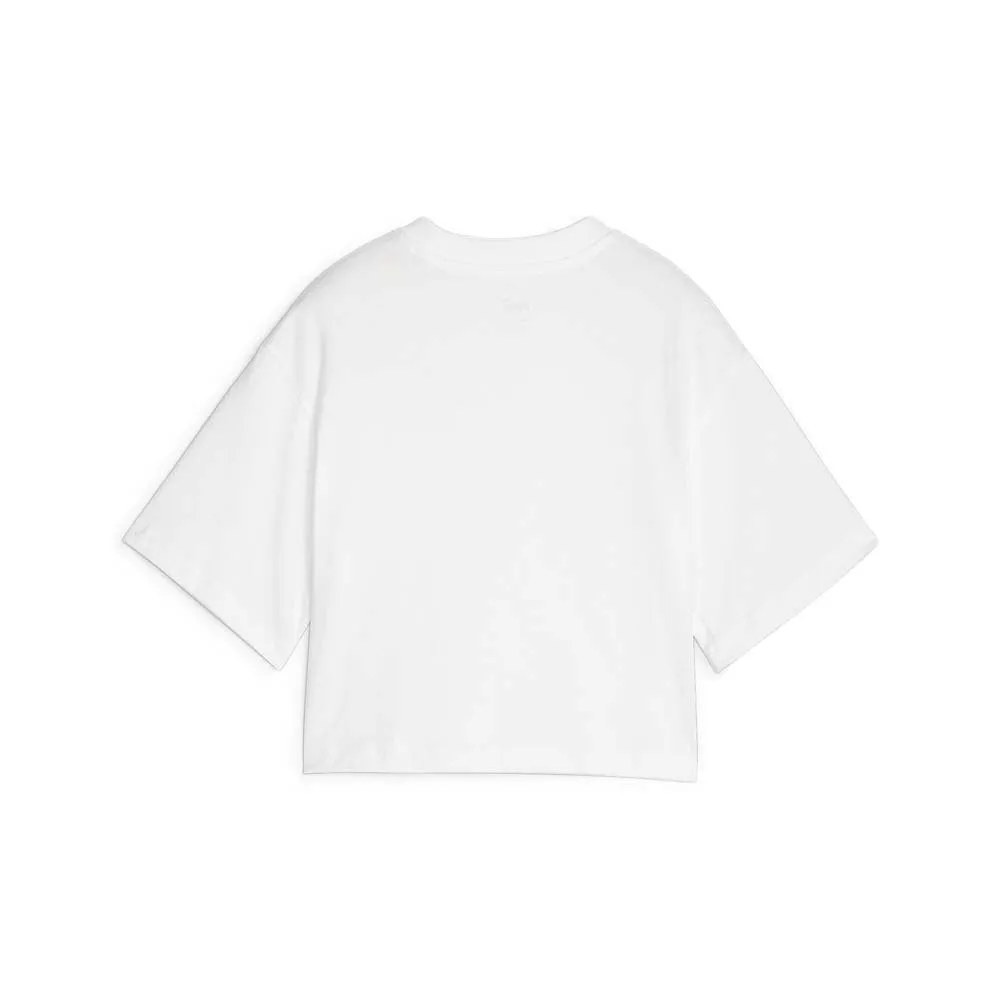 Classics Cropped Crew Neck Short Sleeve T-Shirt (Youth)