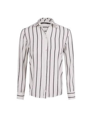 Dina Button Up Blouse - Serpentine