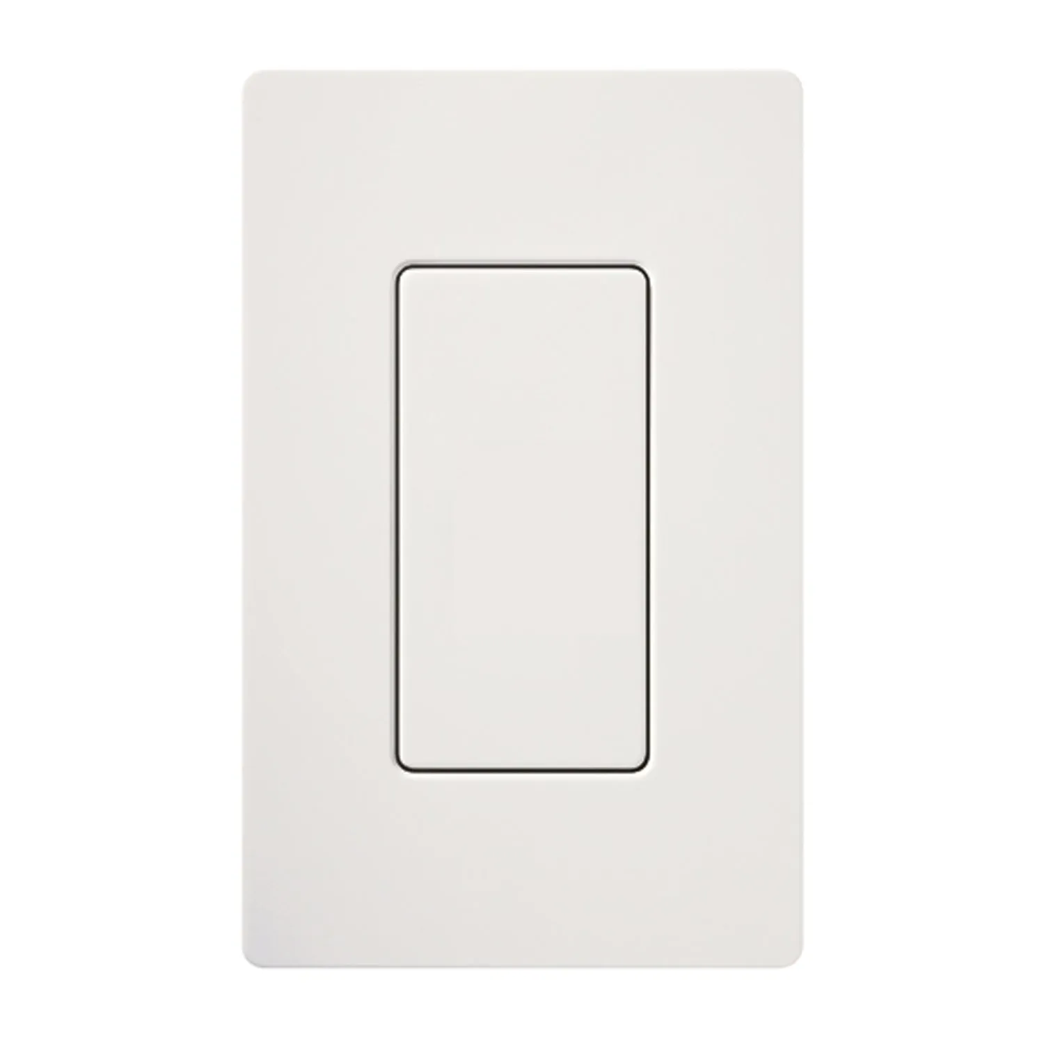 Diva Blank Decorator Outlet Insert, White