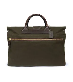 Felisi Canvas P3 Boston Bag: Olive