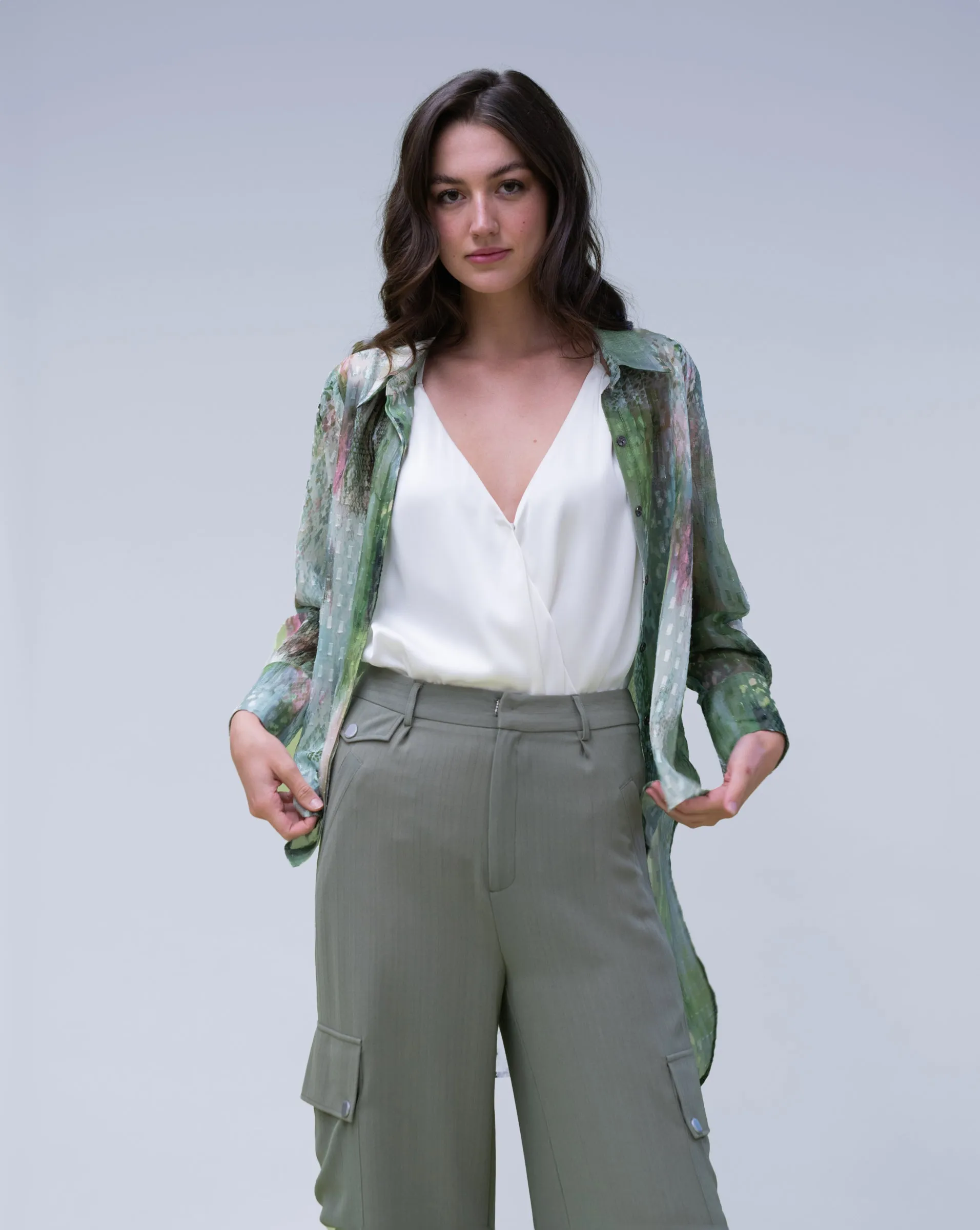 FINAL SALE - High-Low Hem Shirt