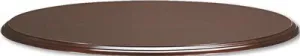 Governors Series Round Conference Table Top Laminate 42 Inch  Diameter Mahogany