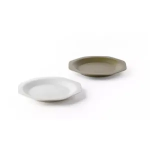 Handmade Ceramic Octagonal Plate