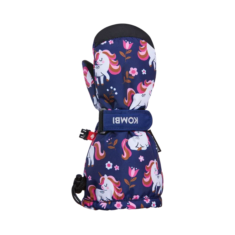 Kombi Roomy Childrens Mittens - Fuchsia Fedora