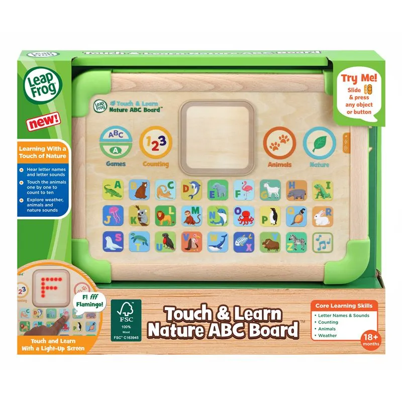 LeapFrog Touch & Learning Nature ABC Board