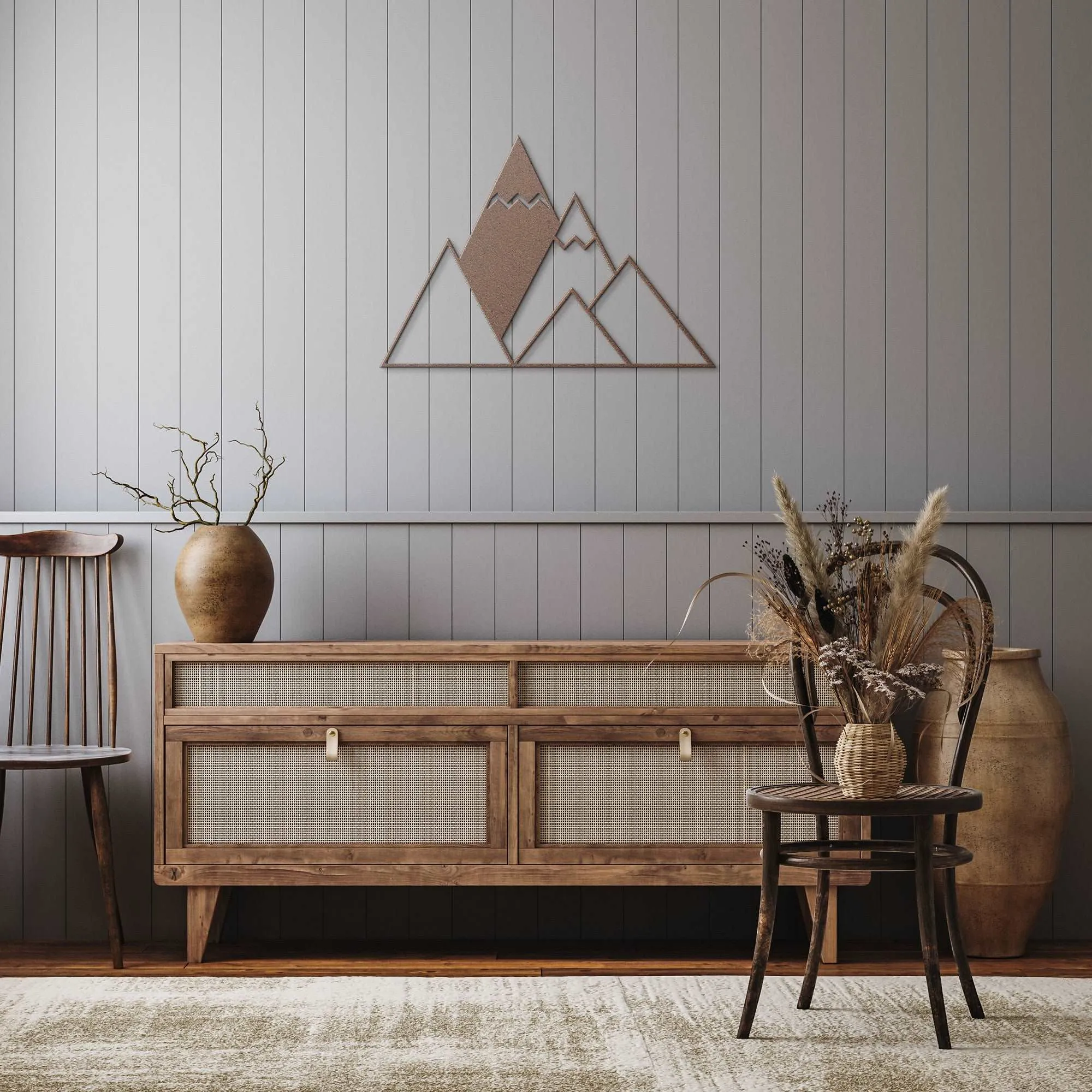 Mountain Metal Wall Art