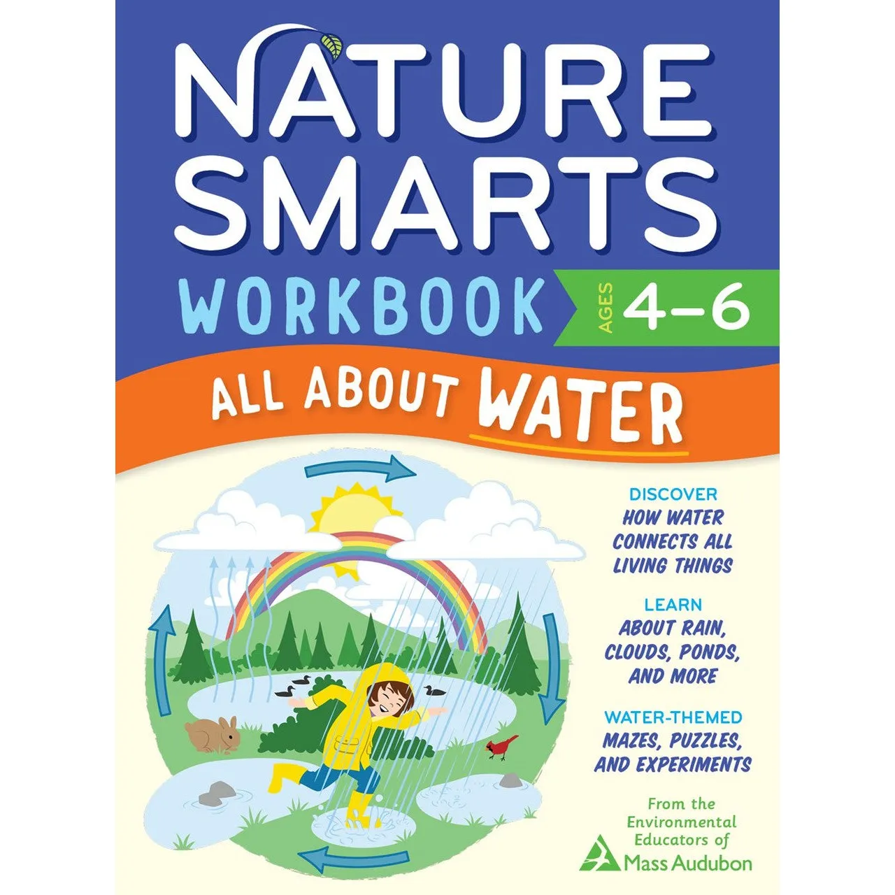 Nature Smarts Workbook - All About Water, Ages 4-6