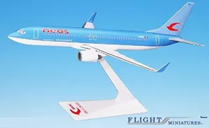 Neos 737-800 Airplane Miniature Model Plastic Snap-Fit 1:200 Part#ABO-73780H-029