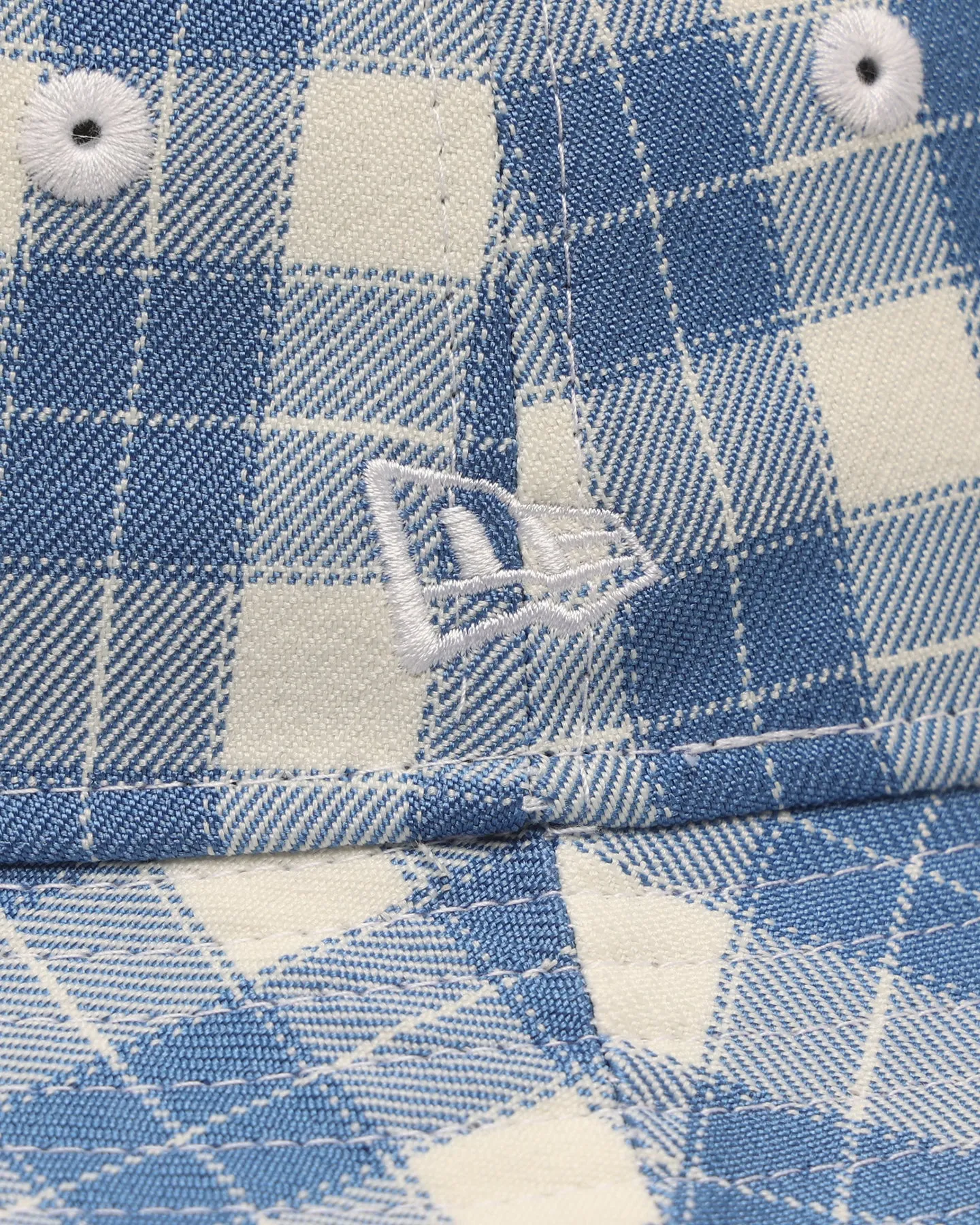 New Era New York Yankees 'Plaid' Bucket Hat Blue 