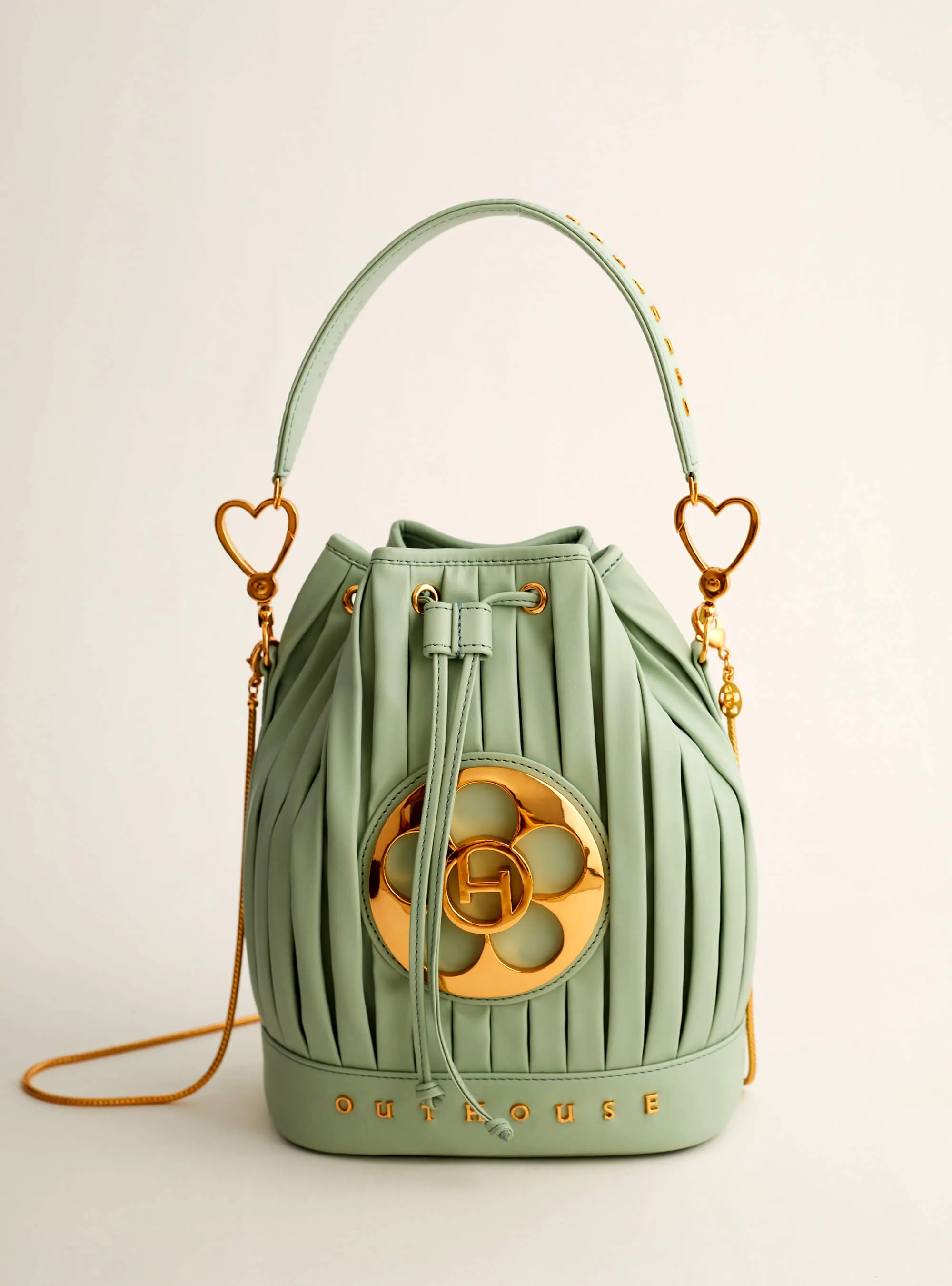 OH Poppi Bucket Bag in Macaron Green