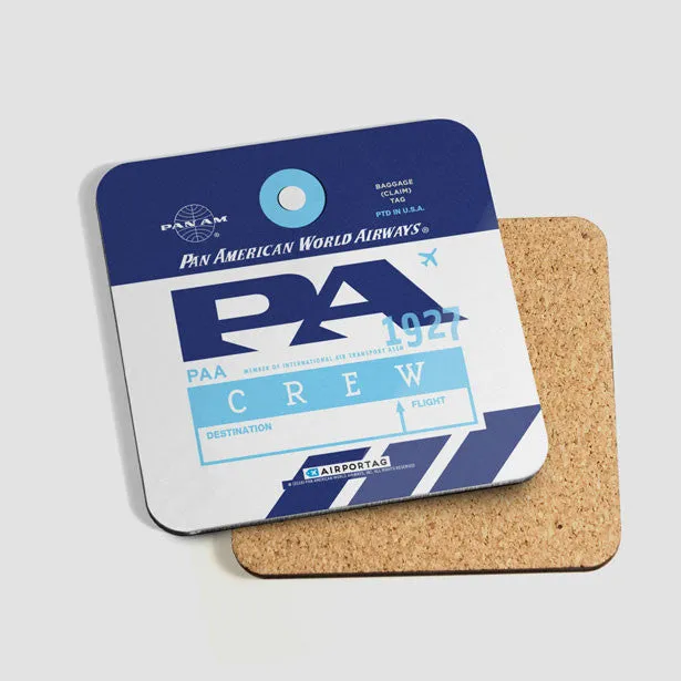 PA - Pan Am - Coaster