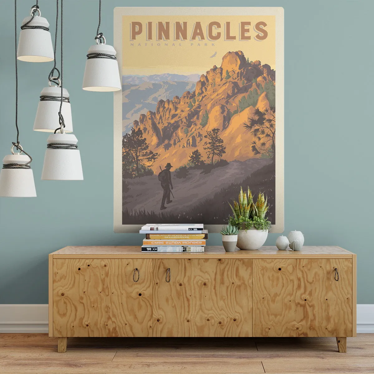 Pinnacles National Park California High Peaks Trail Decal