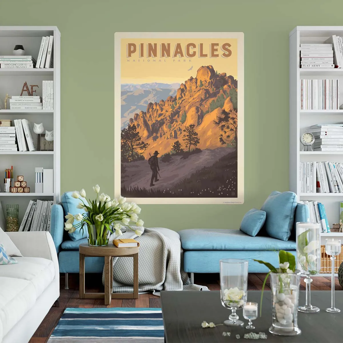 Pinnacles National Park California High Peaks Trail Decal
