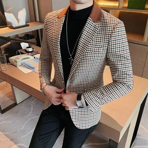 Plover Case Blazer Jacket: Timeless Elegance Meets Modern Versatility