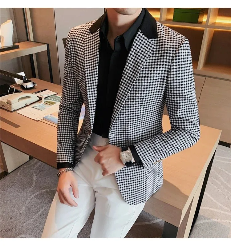 Plover Case Blazer Jacket: Timeless Elegance Meets Modern Versatility
