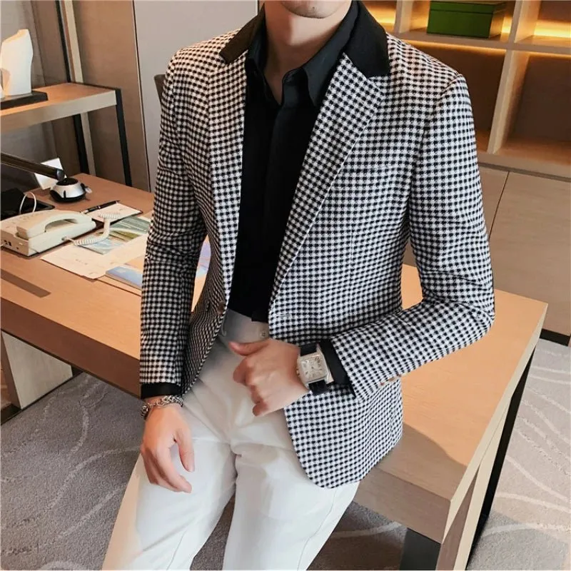 Plover Case Blazer Jacket: Timeless Elegance Meets Modern Versatility