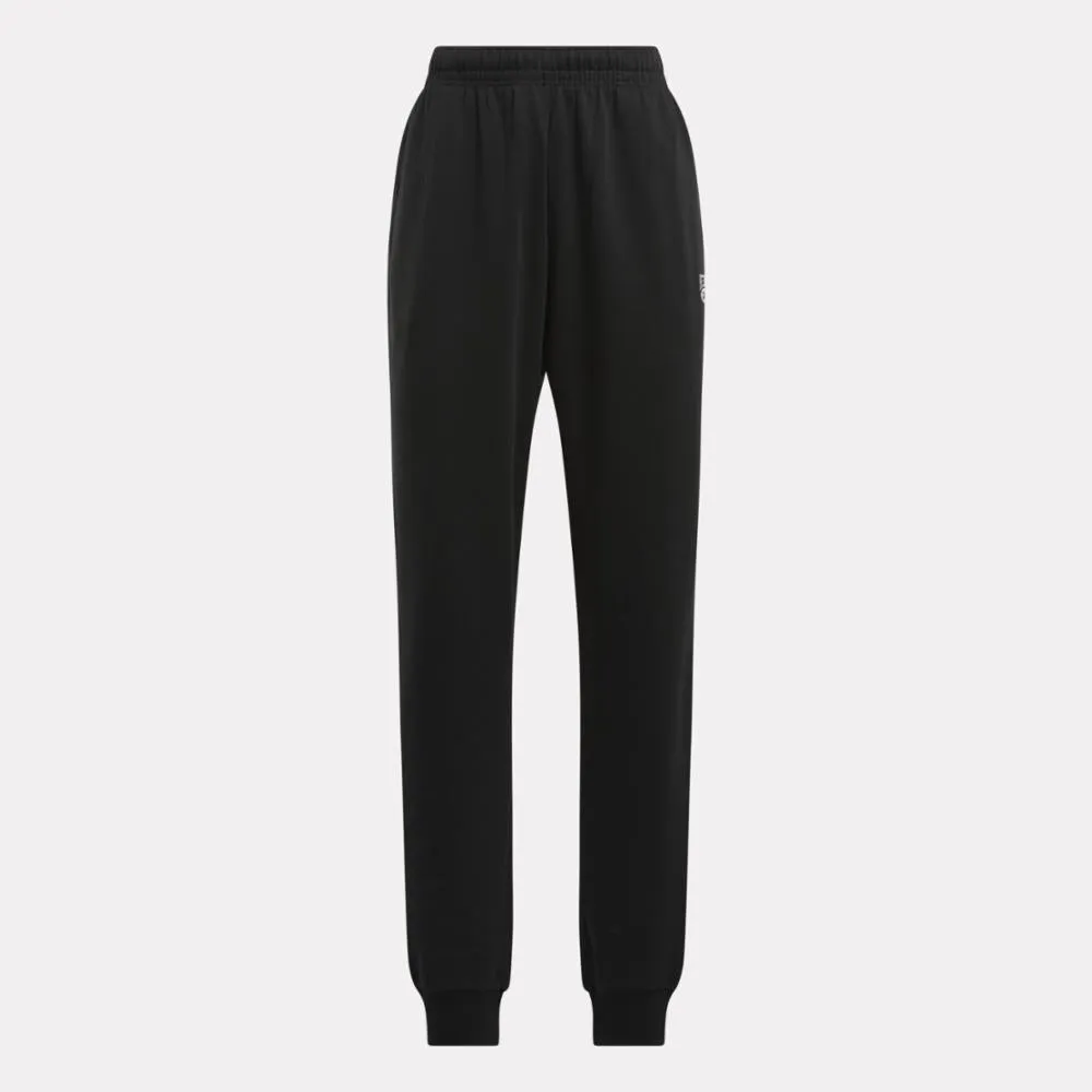 Reebok Apparel Women Classics Archive Essentials Fit French Terry Pants BLACK