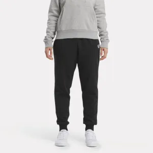 Reebok Apparel Women Classics Archive Essentials Fit French Terry Pants BLACK
