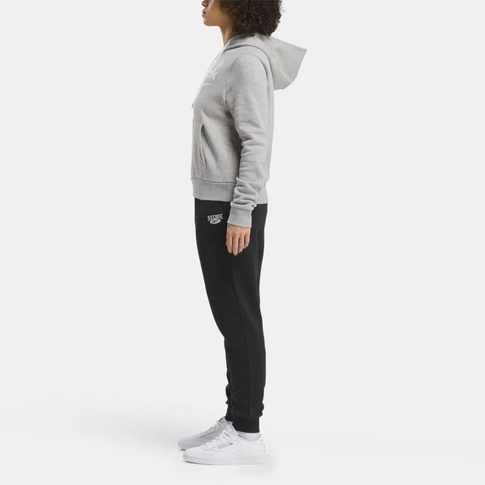 Reebok Apparel Women Classics Archive Essentials Fit French Terry Pants BLACK