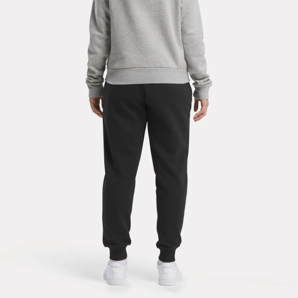 Reebok Apparel Women Classics Archive Essentials Fit French Terry Pants BLACK