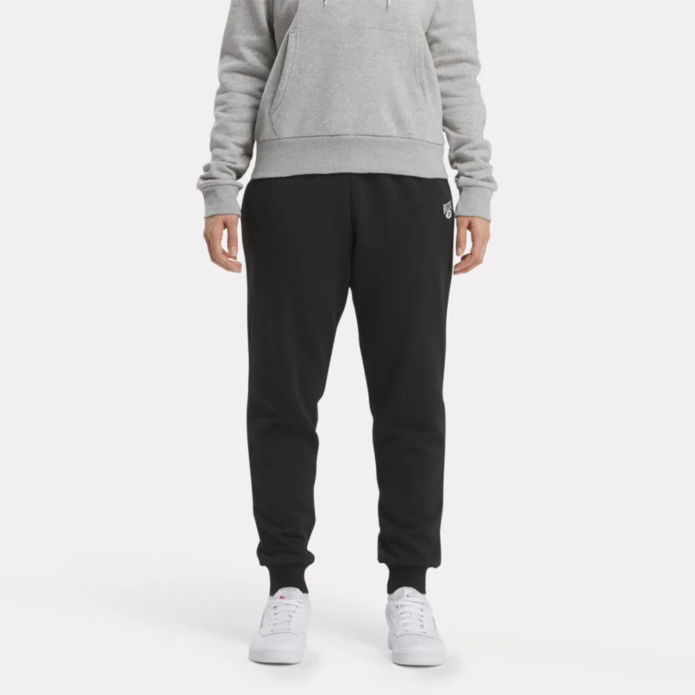 Reebok Apparel Women Classics Archive Essentials Fit French Terry Pants BLACK