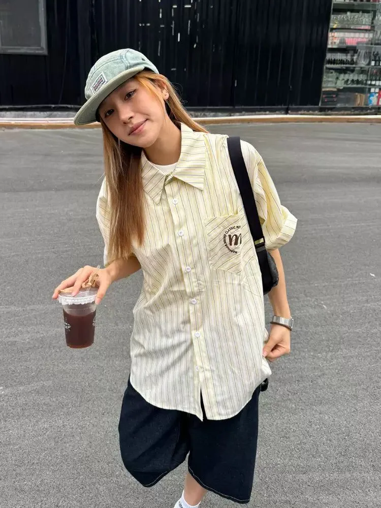 Striped Relaxed Fit Shirt