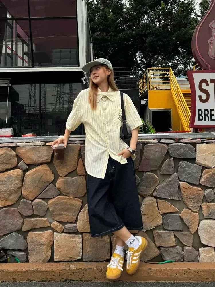 Striped Relaxed Fit Shirt