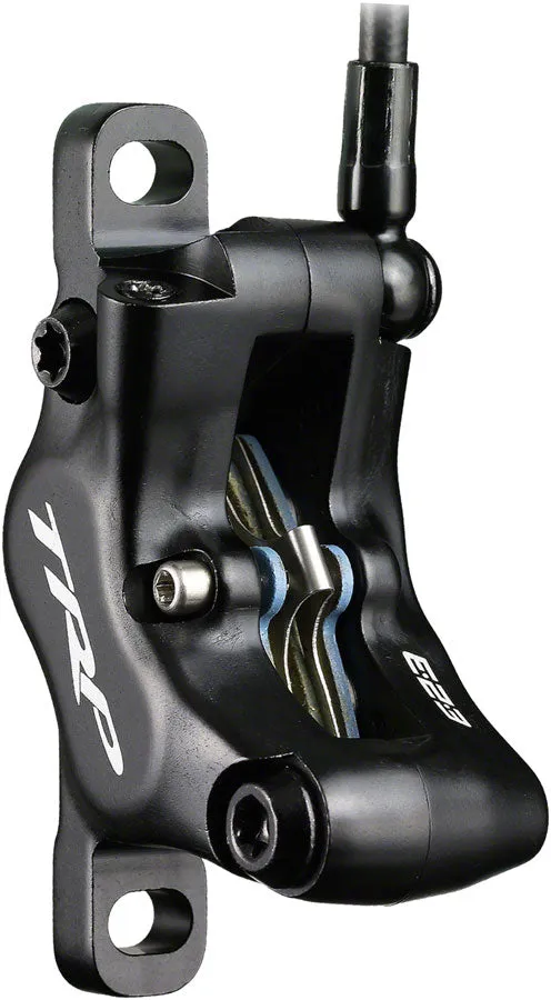 TRP Slate EVO Disc Brake and Lever - Right (Front), Hydraulic, Post Mount , Black