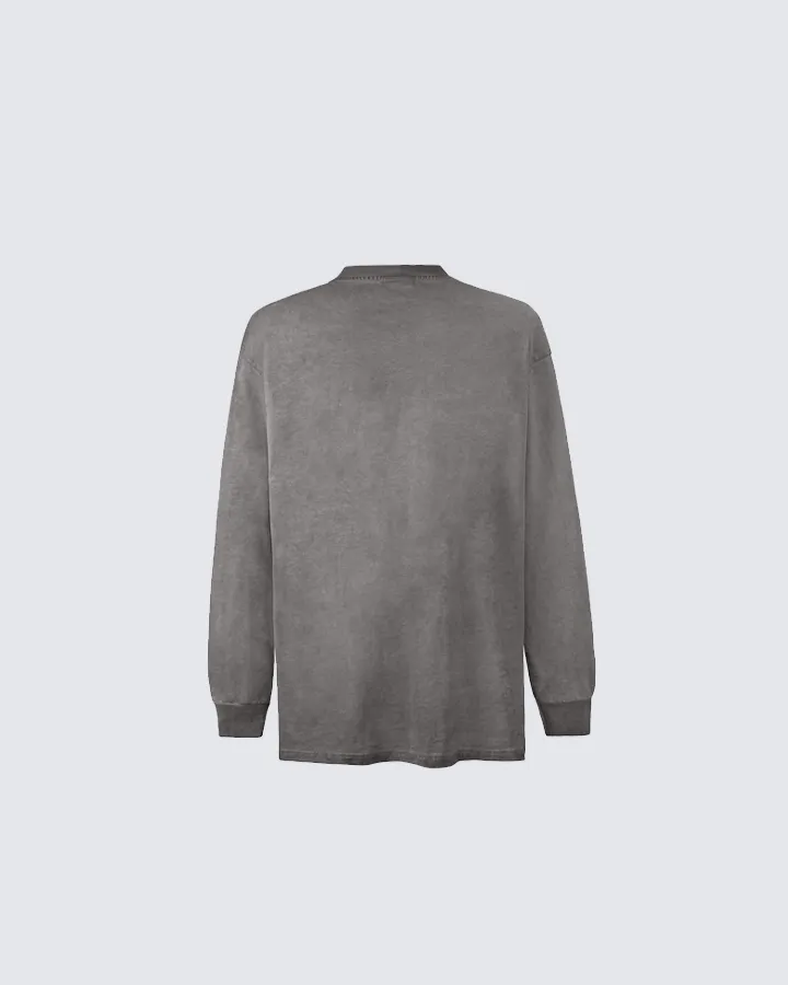 Vintage Washed Long Sleeve T-Shirt