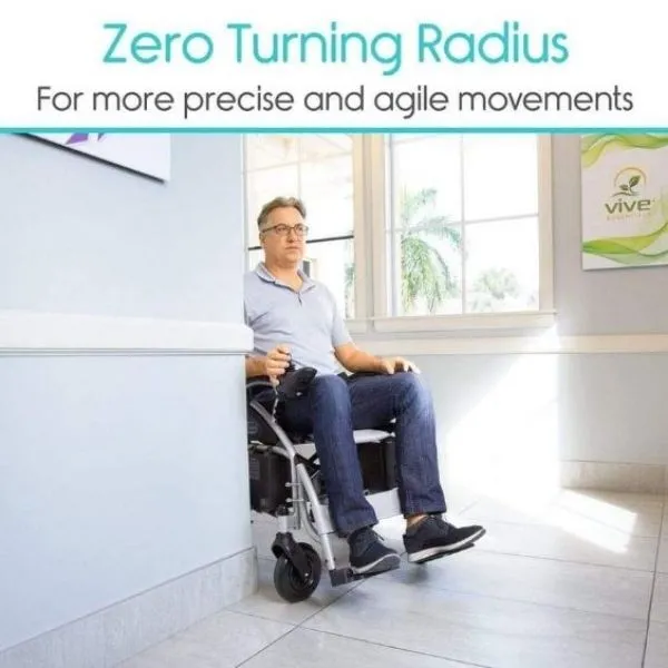 Vive Health Compact Power Wheelchair